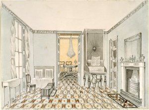 Vista di un salotto